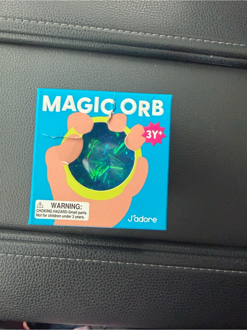J’Adore Magic Orb Iridescent Squish Ball - Blue